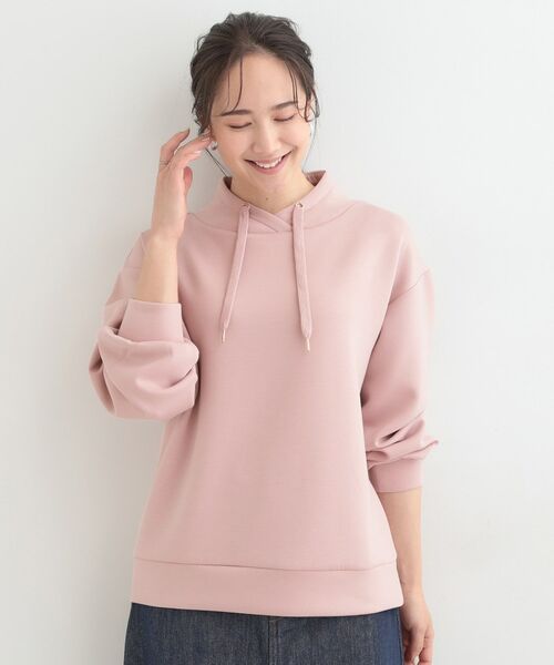 SHOO・LA・RUE / シューラルー カットソー | 【S-LL】なめらかタッチ もちさら ニュアンス襟トップス | 詳細9