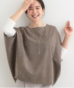 SHOO・LA・RUE / シューラルー その他トップス | 【2点セット】ポンチョ風スウェードトップス×ロンT