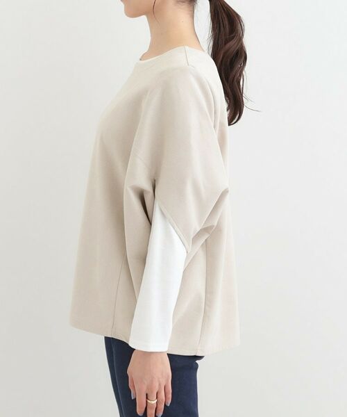 SHOO・LA・RUE / シューラルー その他トップス | 【2点セット】ポンチョ風スウェードトップス×ロンT | 詳細14