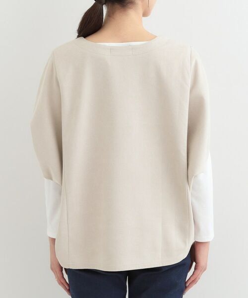 SHOO・LA・RUE / シューラルー その他トップス | 【2点セット】ポンチョ風スウェードトップス×ロンT | 詳細15