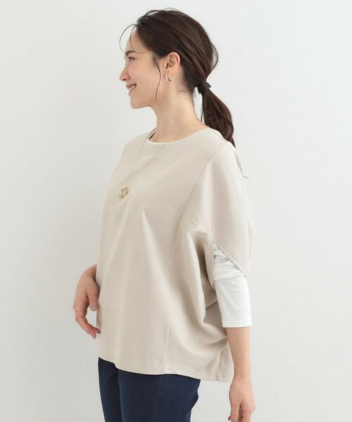 SHOO・LA・RUE / シューラルー その他トップス | 【2点セット】ポンチョ風スウェードトップス×ロンT | 詳細6