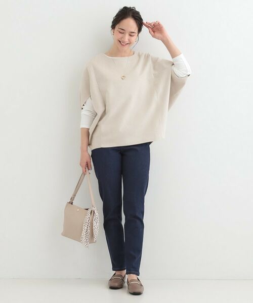 SHOO・LA・RUE / シューラルー その他トップス | 【2点セット】ポンチョ風スウェードトップス×ロンT | 詳細7