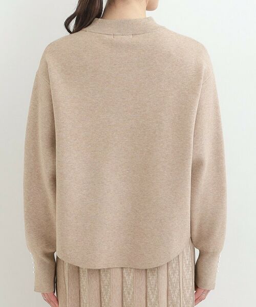 SHOO・LA・RUE / シューラルー ニット・セーター | 【セットアップ可/S－LL】新色追加 インせず着られる 洗えるもちもち裾ラウンドニット | 詳細15