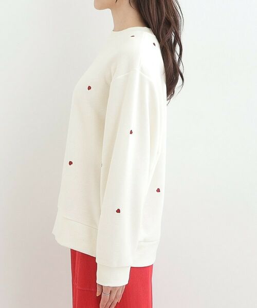 SHOO・LA・RUE / シューラルー スウェット | 刺繍アソート裏起毛スウェット | 詳細18