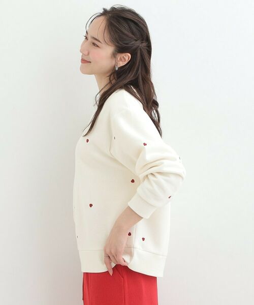 SHOO・LA・RUE / シューラルー スウェット | 刺繍アソート裏起毛スウェット | 詳細2