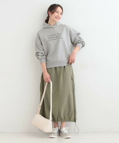 SHOO・LA・RUE / シューラルー パーカー | 【S-LL/なめらかタッチ】ロゴフーディ | 詳細3