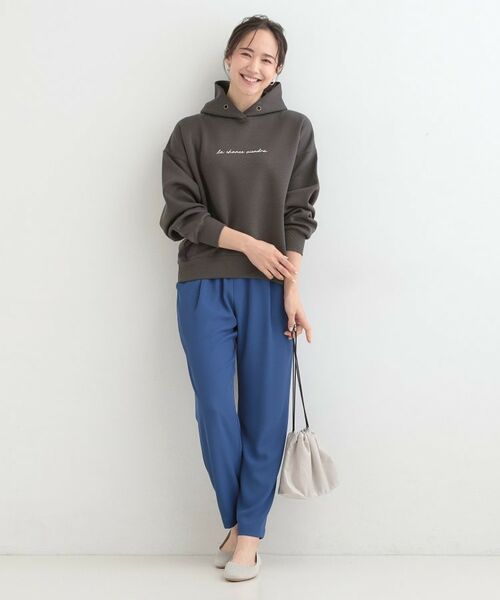 SHOO・LA・RUE / シューラルー パーカー | 【S-LL/なめらかタッチ】ロゴフーディ | 詳細7