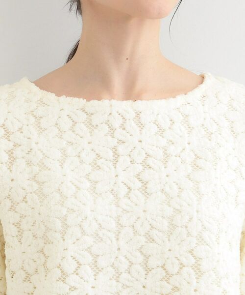 SHOO・LA・RUE / シューラルー シャツ・ブラウス | お花起毛レーストップス | 詳細12