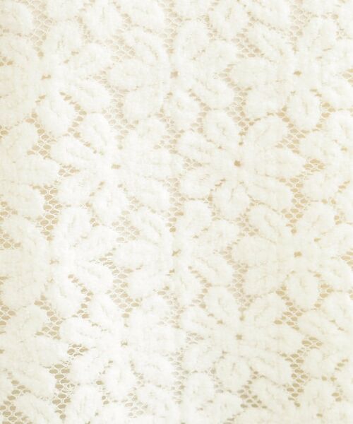 SHOO・LA・RUE / シューラルー シャツ・ブラウス | お花起毛レーストップス | 詳細4