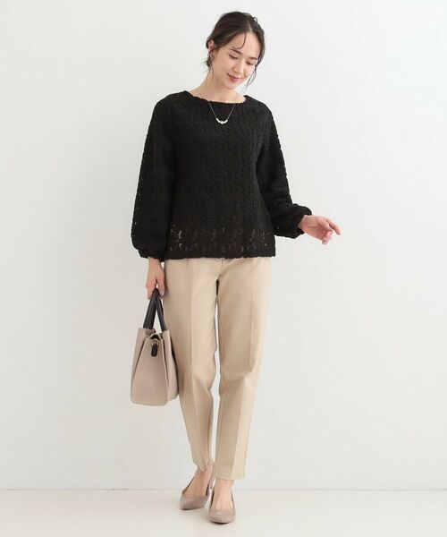 SHOO・LA・RUE / シューラルー シャツ・ブラウス | お花起毛レーストップス | 詳細7