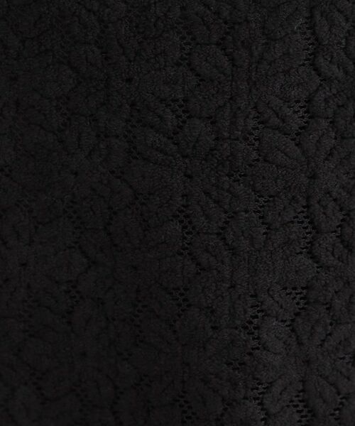 SHOO・LA・RUE / シューラルー シャツ・ブラウス | お花起毛レーストップス | 詳細8