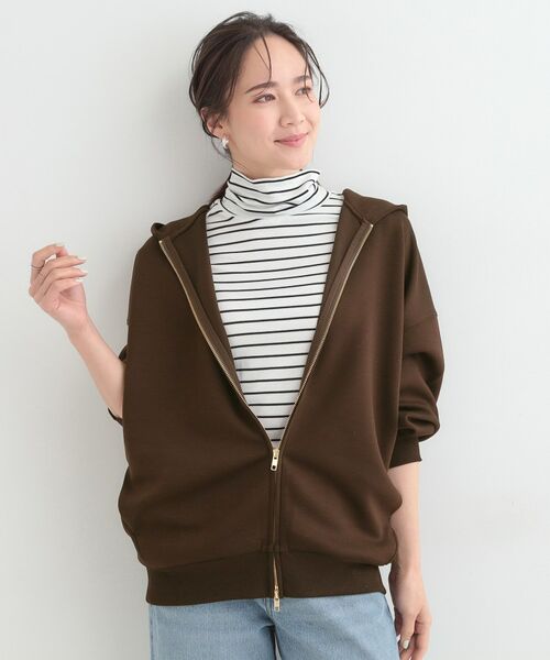 SHOO・LA・RUE / シューラルー パーカー | 【S-LL/なめらかタッチ】ZIPパーカー | 詳細5