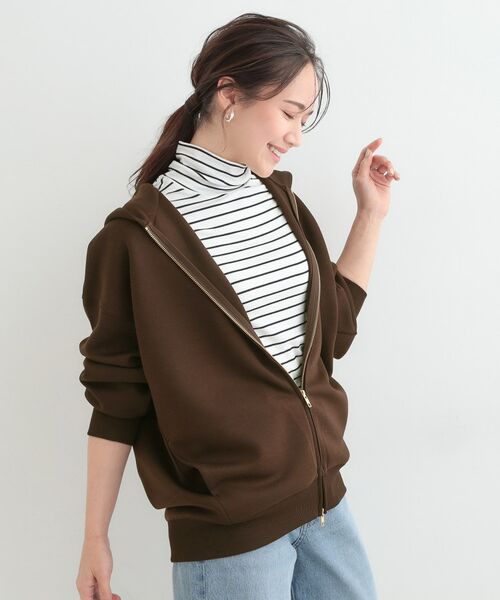 SHOO・LA・RUE / シューラルー パーカー | 【S-LL/なめらかタッチ】ZIPパーカー | 詳細6