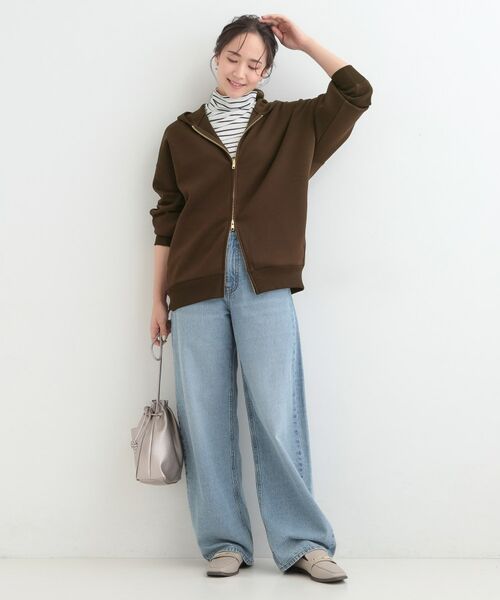 SHOO・LA・RUE / シューラルー パーカー | 【S-LL/なめらかタッチ】ZIPパーカー | 詳細7