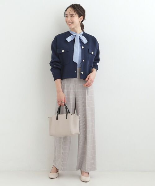 SHOO・LA・RUE / シューラルー カーディガン・ボレロ | 金ボタンがアクセント ニットジャケット | 詳細11