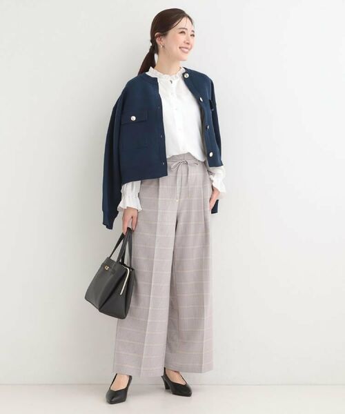 SHOO・LA・RUE / シューラルー カーディガン・ボレロ | 【洗濯機可/S-LL】金ボタンが華やかさを演出 ニットカーディガン | 詳細20