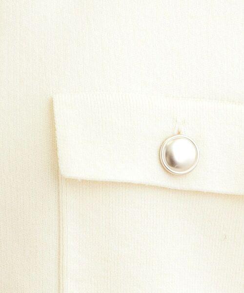 SHOO・LA・RUE / シューラルー カーディガン・ボレロ | 金ボタンがアクセント ニットジャケット | 詳細4