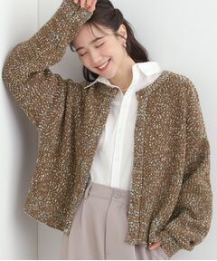 SHOO・LA・RUE / シューラルー カーディガン・ボレロ | 【前後2WAY】ぽこぽこニットカーディガン