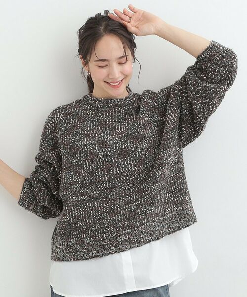 SHOO・LA・RUE / シューラルー カーディガン・ボレロ | 【前後2WAY】ぽこぽこニットカーディガン | 詳細10