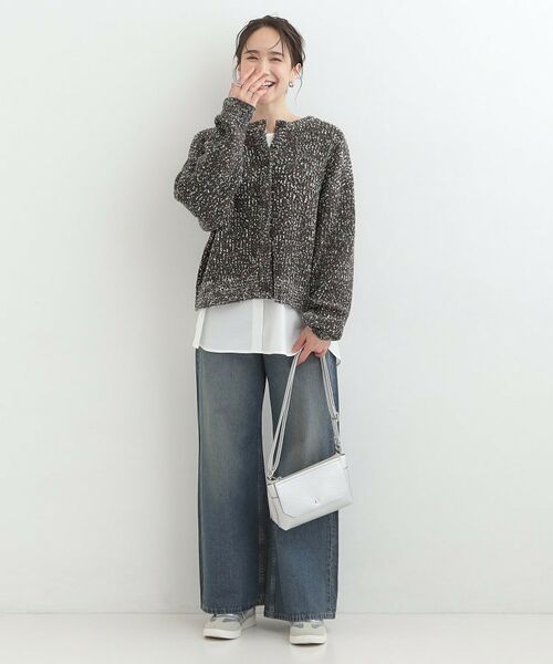 SHOO・LA・RUE / シューラルー カーディガン・ボレロ | 【前後2WAY】ぽこぽこニットカーディガン | 詳細12