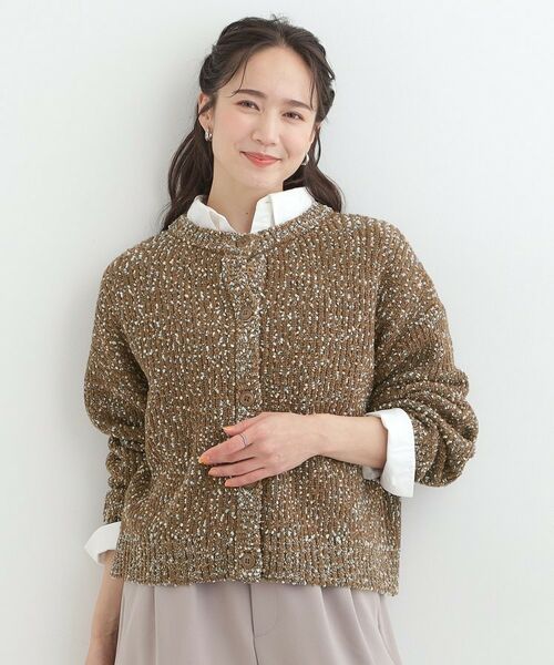 SHOO・LA・RUE / シューラルー カーディガン・ボレロ | 【前後2WAY】ぽこぽこニットカーディガン | 詳細15