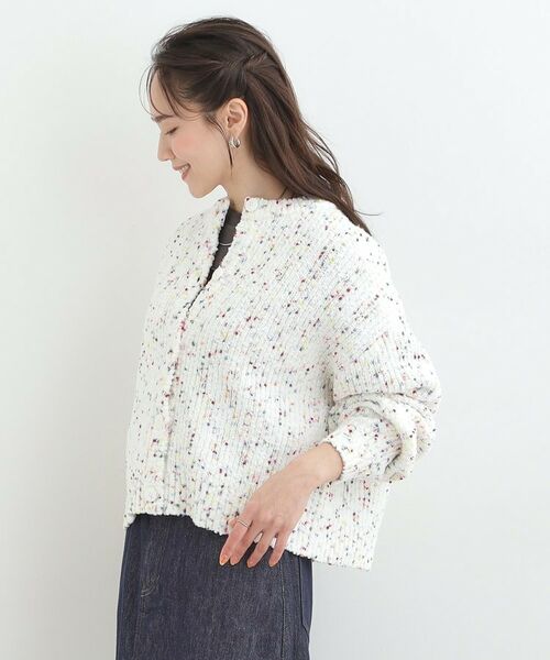 SHOO・LA・RUE / シューラルー カーディガン・ボレロ | 【前後2WAY】ぽこぽこニットカーディガン | 詳細2