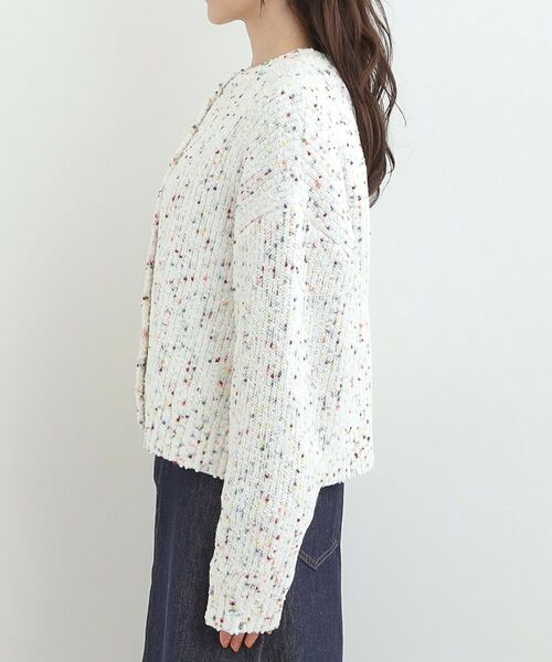 SHOO・LA・RUE / シューラルー カーディガン・ボレロ | 【前後2WAY】ぽこぽこニットカーディガン | 詳細23