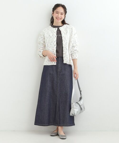 SHOO・LA・RUE / シューラルー カーディガン・ボレロ | 【前後2WAY】ぽこぽこニットカーディガン | 詳細5