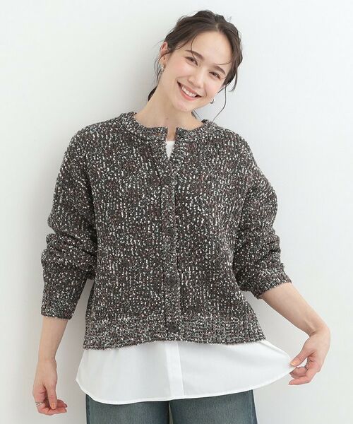 SHOO・LA・RUE / シューラルー カーディガン・ボレロ | 【前後2WAY】ぽこぽこニットカーディガン | 詳細8