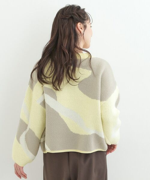 SHOO・LA・RUE / シューラルー カーディガン・ボレロ | ダブルZIP柄カーディガン | 詳細14