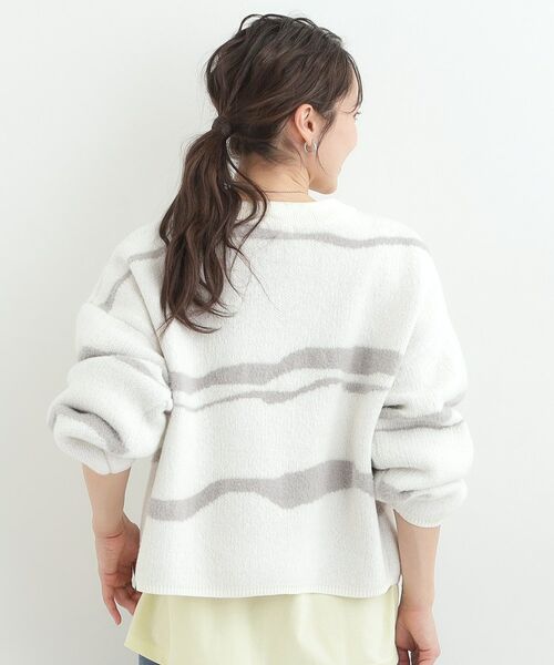 SHOO・LA・RUE / シューラルー カーディガン・ボレロ | ダブルZIP柄カーディガン | 詳細18