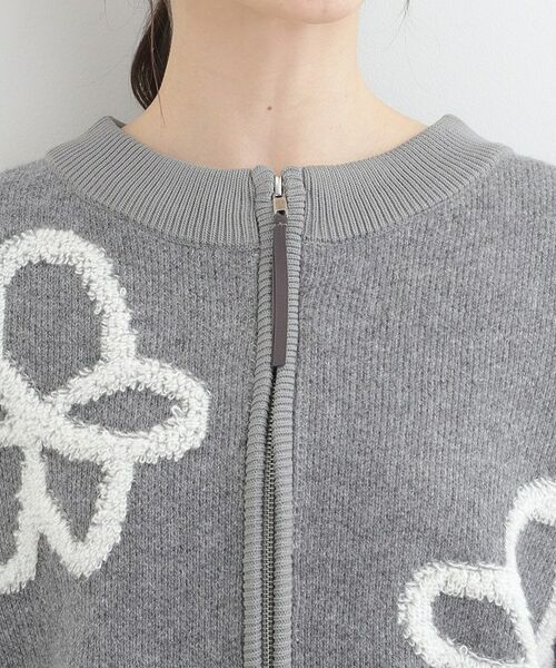 SHOO・LA・RUE / シューラルー カーディガン・ボレロ | ダブルZIP柄カーディガン | 詳細28