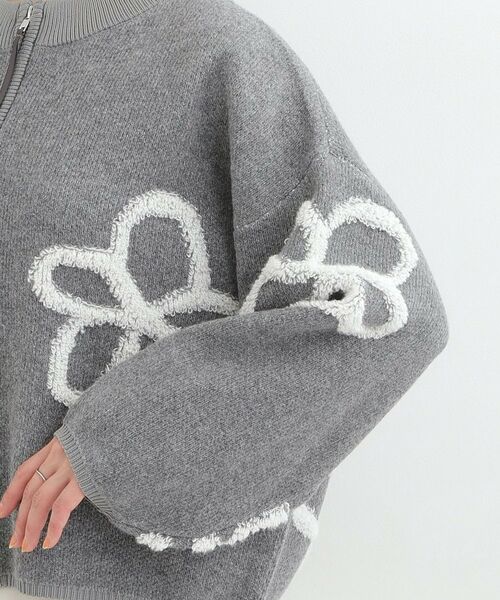 SHOO・LA・RUE / シューラルー カーディガン・ボレロ | ダブルZIP柄カーディガン | 詳細29