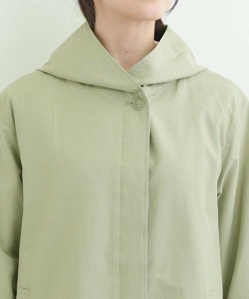 SHOO・LA・RUE / シューラルー その他アウター | 【防花粉/S-LL】ゆったり着られる テントフーディージャケット | 詳細16