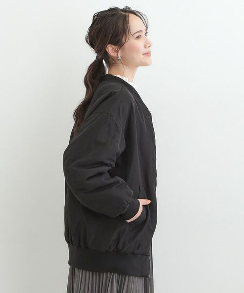 SHOO・LA・RUE / シューラルー レザーブルゾン・ジャケット | ビックMA-1ブルゾン | 詳細2