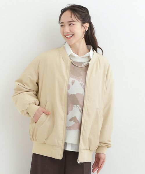 SHOO・LA・RUE / シューラルー レザーブルゾン・ジャケット | ビックMA-1ブルゾン | 詳細5