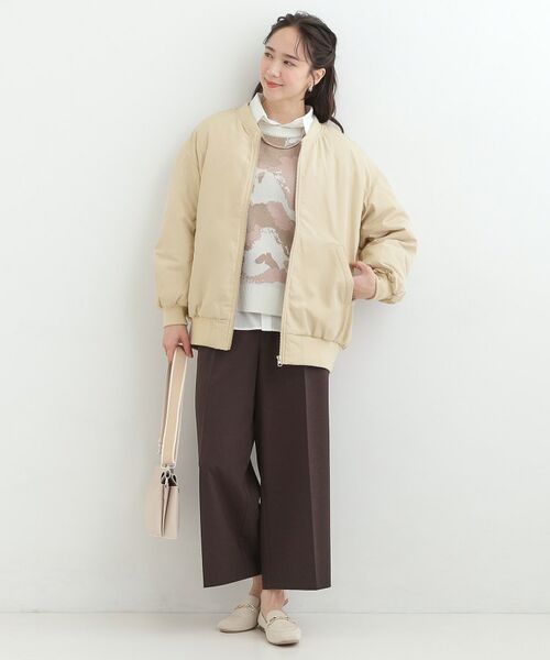 SHOO・LA・RUE / シューラルー レザーブルゾン・ジャケット | ビックMA-1ブルゾン | 詳細7