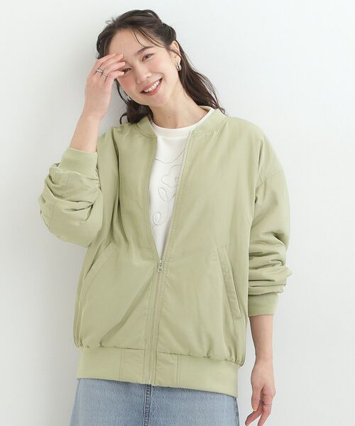 SHOO・LA・RUE / シューラルー レザーブルゾン・ジャケット | ビックMA-1ブルゾン | 詳細9