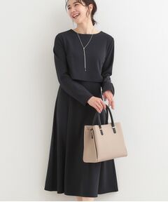 SHOO・LA・RUE / シューラルー ロング・マキシ丈ワンピース | 【S-LL】コーデに迷わずきちんと決まる セットアップ風ワンピース