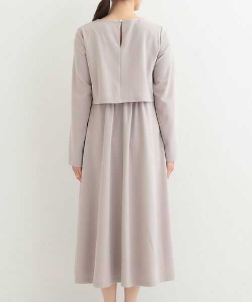 SHOO・LA・RUE / シューラルー ロング・マキシ丈ワンピース | 【S-LL】コーデに迷わずきちんと決まる セットアップ風ワンピース | 詳細11