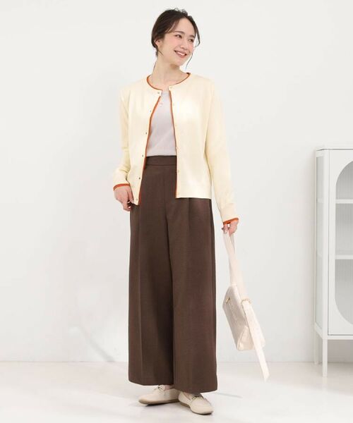 SHOO・LA・RUE / シューラルー パンツ | 【洗濯機可/セットアップ可/UV/SS-LL】きちんとリラックス きれい見えワイドパンツ | 詳細25