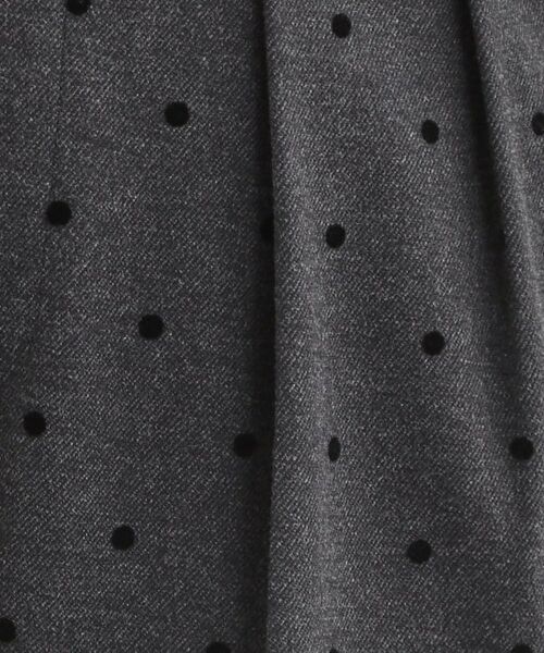 SHOO・LA・RUE / シューラルー パンツ | 【S-LL】フロッキードットワイドパンツ | 詳細12