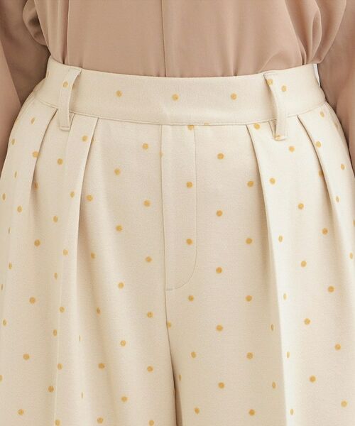 SHOO・LA・RUE / シューラルー パンツ | 【S-LL】フロッキードットワイドパンツ | 詳細16