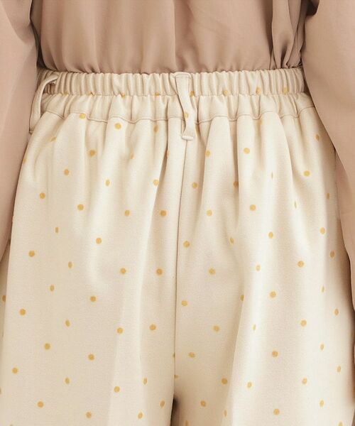 SHOO・LA・RUE / シューラルー パンツ | 【S-LL】フロッキードットワイドパンツ | 詳細17