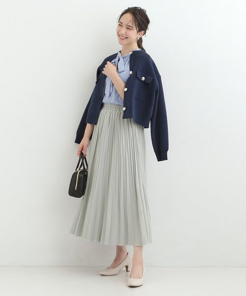 SHOO・LA・RUE / シューラルー ロング・マキシ丈スカート | スウェードライクプリーツスカート | 詳細11