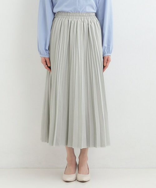 SHOO・LA・RUE / シューラルー ロング・マキシ丈スカート | スウェードライクプリーツスカート | 詳細13