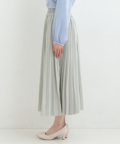 SHOO・LA・RUE / シューラルー ロング・マキシ丈スカート | スウェードライクプリーツスカート | 詳細14