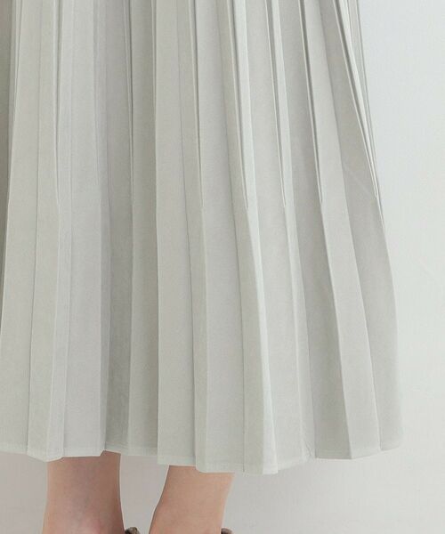 SHOO・LA・RUE / シューラルー ロング・マキシ丈スカート | スウェードライクプリーツスカート | 詳細18