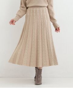 SHOO・LA・RUE / シューラルー ロング・マキシ丈スカート | 【セットアップ可／S－LL】新色追加 女性らしさ際立つ 洗えるもちもちニットスカート