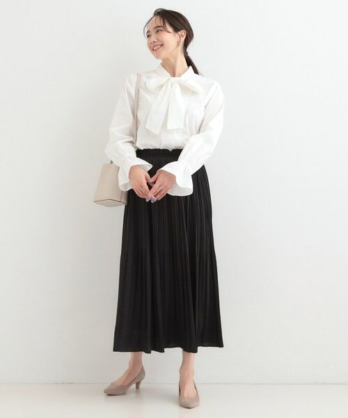 SHOO・LA・RUE / シューラルー シャツ・ブラウス | イージーケアリボンブラウス | 詳細3